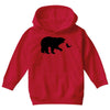 Bear Fishing Youth Hoodie