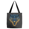 tiger fire Tote Bags