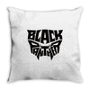 black panther Throw Pillow