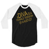 a diva 3/4 Sleeve Shirt