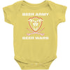 beer army beer wars Baby Bodysuit