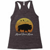 roam sweet roam slouchy Racerback Tank