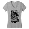 gorilla Women's V-Neck T-Shirt