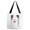 watercolor eyes Tote Bags