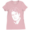 charlie sheen ,film Ladies Fitted T-Shirt