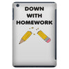 down with homework iPad Mini