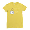 if you like coffee Ladies Fitted T-Shirt