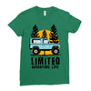 limited adventure life Ladies Fitted T-Shirt