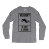 wizardry is not a crime Long Sleeve Shirts
