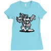 vintage banjo Ladies Fitted T-Shirt