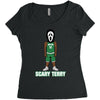 Scary Terry Women's Triblend Scoop T-shirt