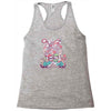mushroom party Racerback Tank