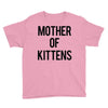 mother of kittens Youth Tee
