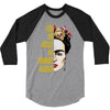 ask me about my feminist agenda frida kahlo 3/4 Sleeve Shirt
