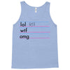 practice your texting Tank Top