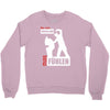 wer nicht h&ouml;ren will muss f&uuml;hlen Crewneck Sweatshirt