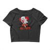 happy halloween clown Crop Top