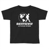 Backpacker Let's Explore The World Toddler T-shirt