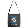 Father is my Name Fishing Is My Game Adjustable Strap Totes