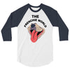the frenchie world 3/4 Sleeve Shirt