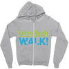 every body walk Zipper Hoodie