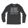 burpees workout Long Sleeve Shirts