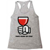 party a drink Racerback Tank