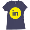 in Ladies Fitted T-Shirt