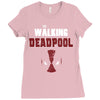 the walking deapool Ladies Fitted T-Shirt