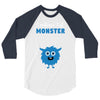 Creating a Lil Monster Baby Boy 3/4 Sleeve Shirt