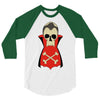 dracula (2) 3/4 Sleeve Shirt