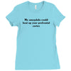 neuroscience humor Ladies Fitted T-Shirt