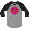 mustache 3/4 Sleeve Shirt