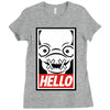 follow me Ladies Fitted T-Shirt