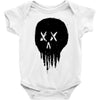 trickle skull Baby Onesie