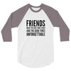 friends 3/4 Sleeve Shirt