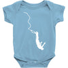 bungeejumping bungeespringen fun sport hobby freizeit extremsport Baby Onesie