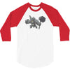 overwatch reinhardt cute 3/4 Sleeve Shirt