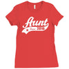 aunt since 2016 Ladies Fitted T-Shirt