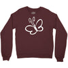 butterfly sticker vinyl Crewneck Sweatshirt