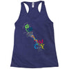 rgb cmyk Racerback Tank
