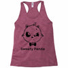 sweaty panda Racerback Tank