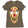 pizskull Ladies Fitted T-Shirt