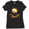 robo t Ladies Fitted T-Shirt