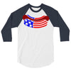 us hot dog 3/4 Sleeve Shirt