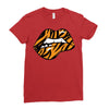 sexy lip biting Ladies Fitted T-Shirt