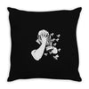 bee attack Throw Pillow