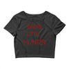 dad's litle hunter Crop Top