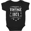 original parts vintage established 1971 perfectly aged Baby Bodysuit