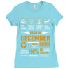 born december multitasking problem solving Ladies Fitted T-Shirt